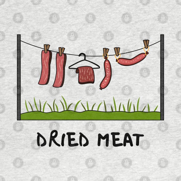 Dried Meat by chyneyee